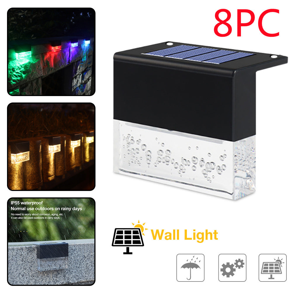 LumaStep solar step and fence light with RGB mode
