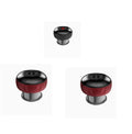 Electric vacuum cupping massager with heat and red light