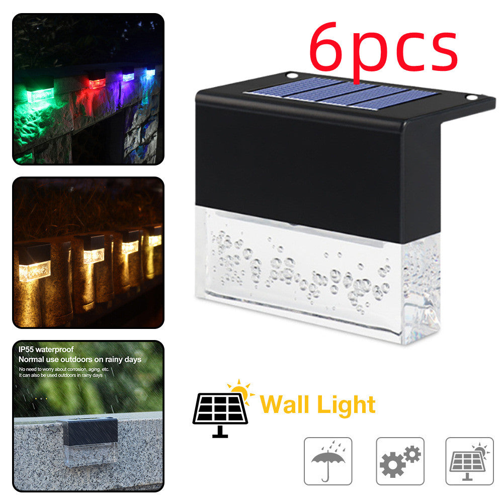 LumaStep solar step and fence light with RGB mode