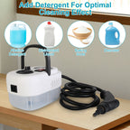 2500W handheld steam cleaner with 9-piece attachment kit