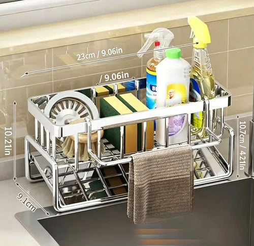 Alternate sink storage basket configuration