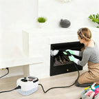 2500W handheld steam cleaner with 9-piece attachment kit