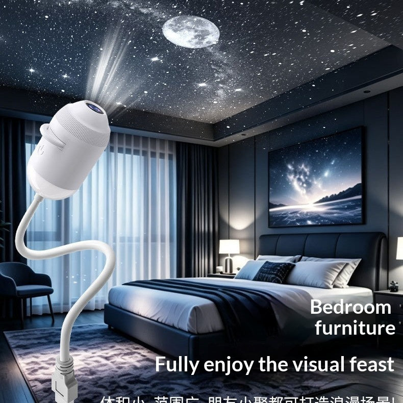 Starry sky projector lamp for wall and ceiling effects