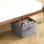 VEVOR under-bed shoe storage organizer with clear cover and 16 compartments