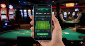 Infographic showing the global surge of mobile betting apps in 2025, highlighting statistics like a 30% increase in users. Featured on Zynqle.